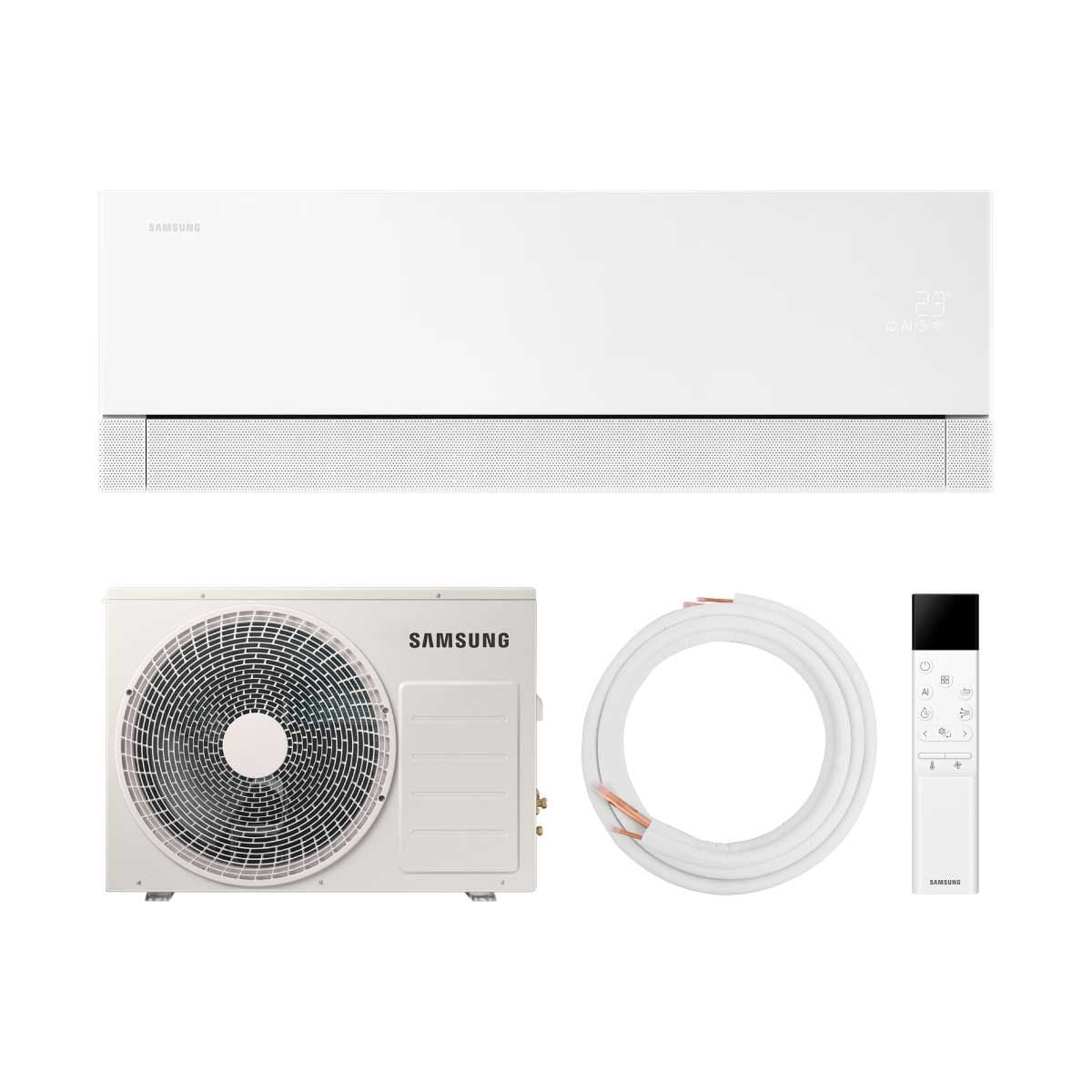 SAMSUNG แอร์เครื่องปรับอากาศติดผนัง 12KBTU AI Windfree Pro เบอร์5(5ดาว) รุ่นAR70H12D1DWN