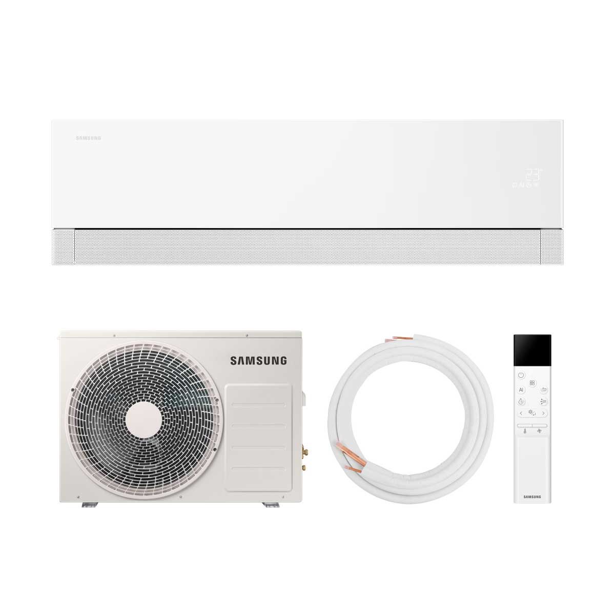 SAMSUNG แอร์เครื่องปรับอากาศติดผนัง 21KBTU AI Windfree Pro เบอร์5(2ดาว) รุ่นAR70H24D1DWN
