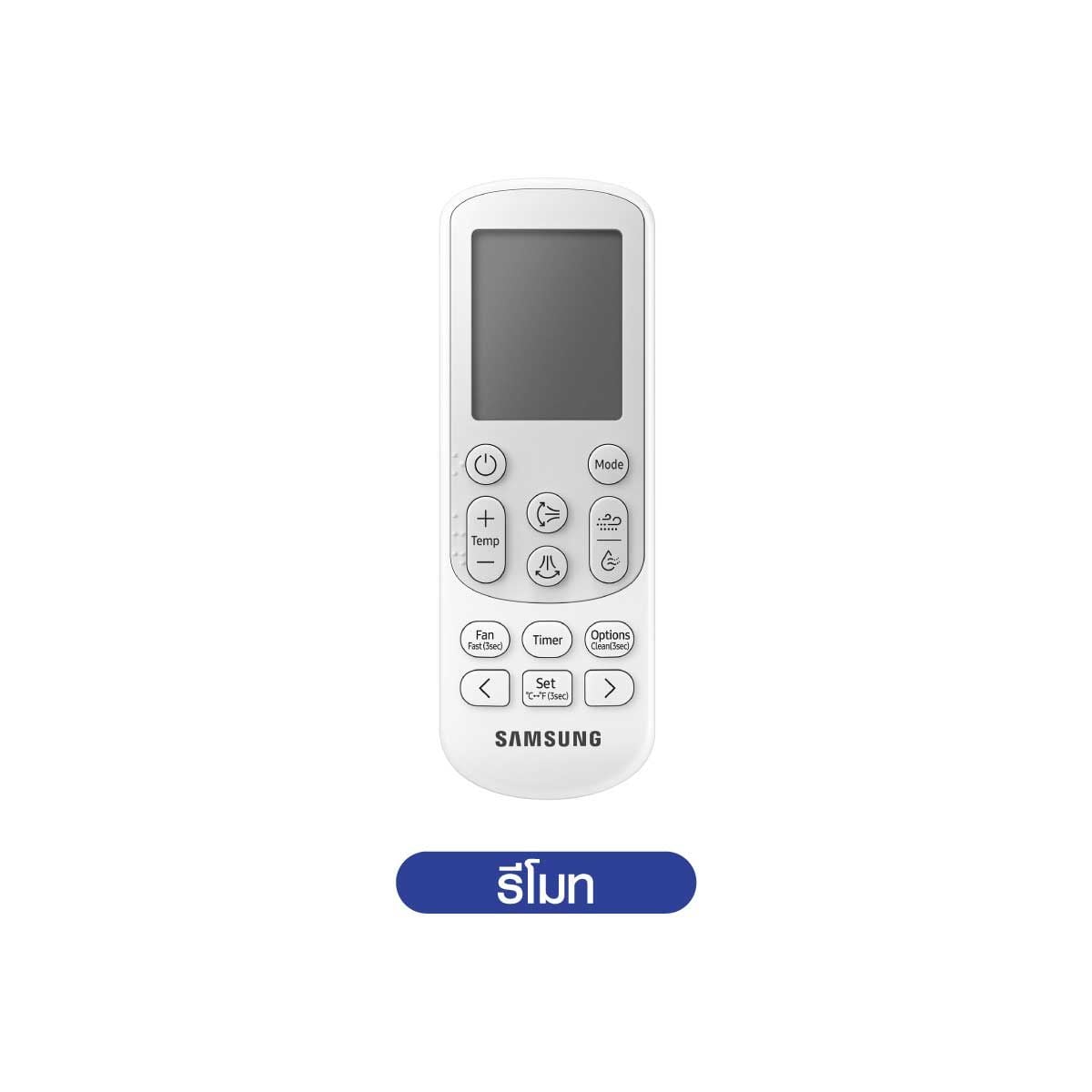 SAMSUNG เครื่องปรับอากาศติดผนังAI WindFree Premium Plus 10KBTU เบอร์5 (3ดาว) รุ่นAR80F09DAAWN