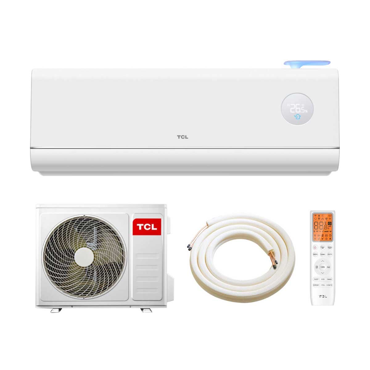 TCL เครื่องปรับอากาศ 9700 BTU FreshIn 3.0 Wi-Fi เบอร์ 5 (3ดาว) รุ่น TAC10CDSP7C