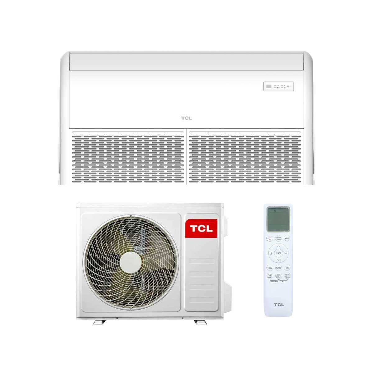 TCLแอร์แขวนใต้ฝ้า48KBTUเบอร์5 1ดาว รุ่นTC-48CE3P/C