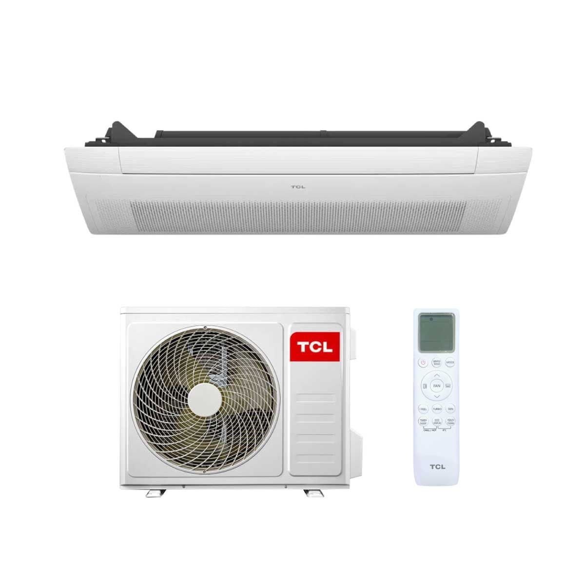 TCLเครื่องปรับอากาศฝังเพดาน1Way 24KBTU เบอร์5 1ดาว Wifi รุ่นTC24CAOW1PID