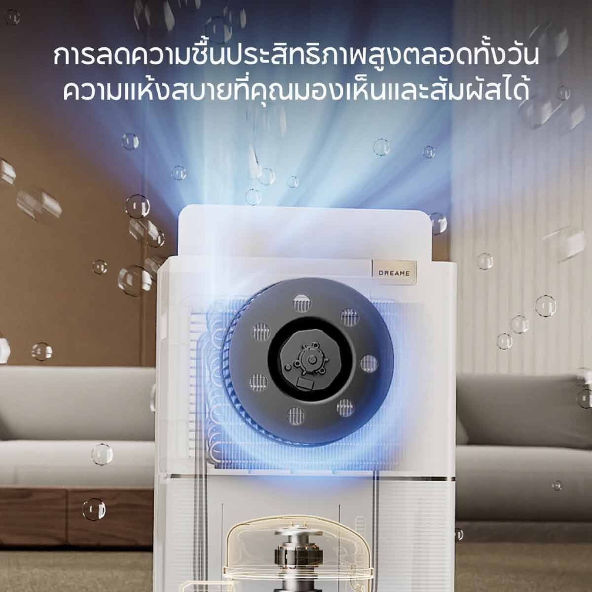 DREAME เครื่องลดความชื้น Dehumidifiers 40 ตร.ม รุ่น DD20
