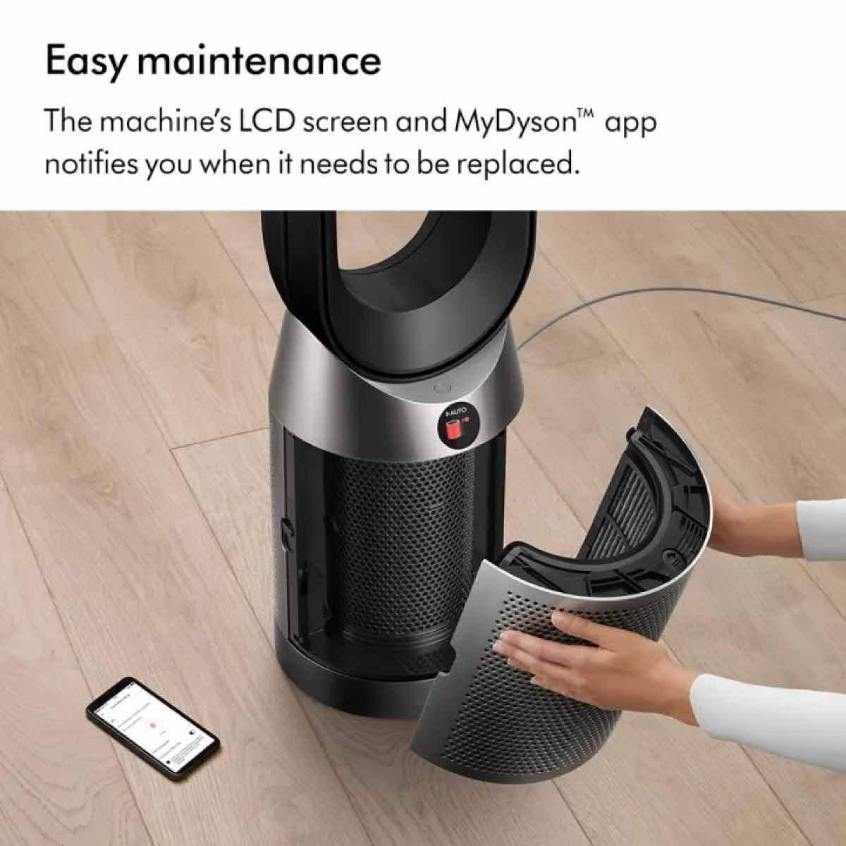 Dyson   เครื่องฟอกอากาศแบบต้งพื้นสีดำ/นิกเกิล  รุ่น  Cool  PC1 TP11