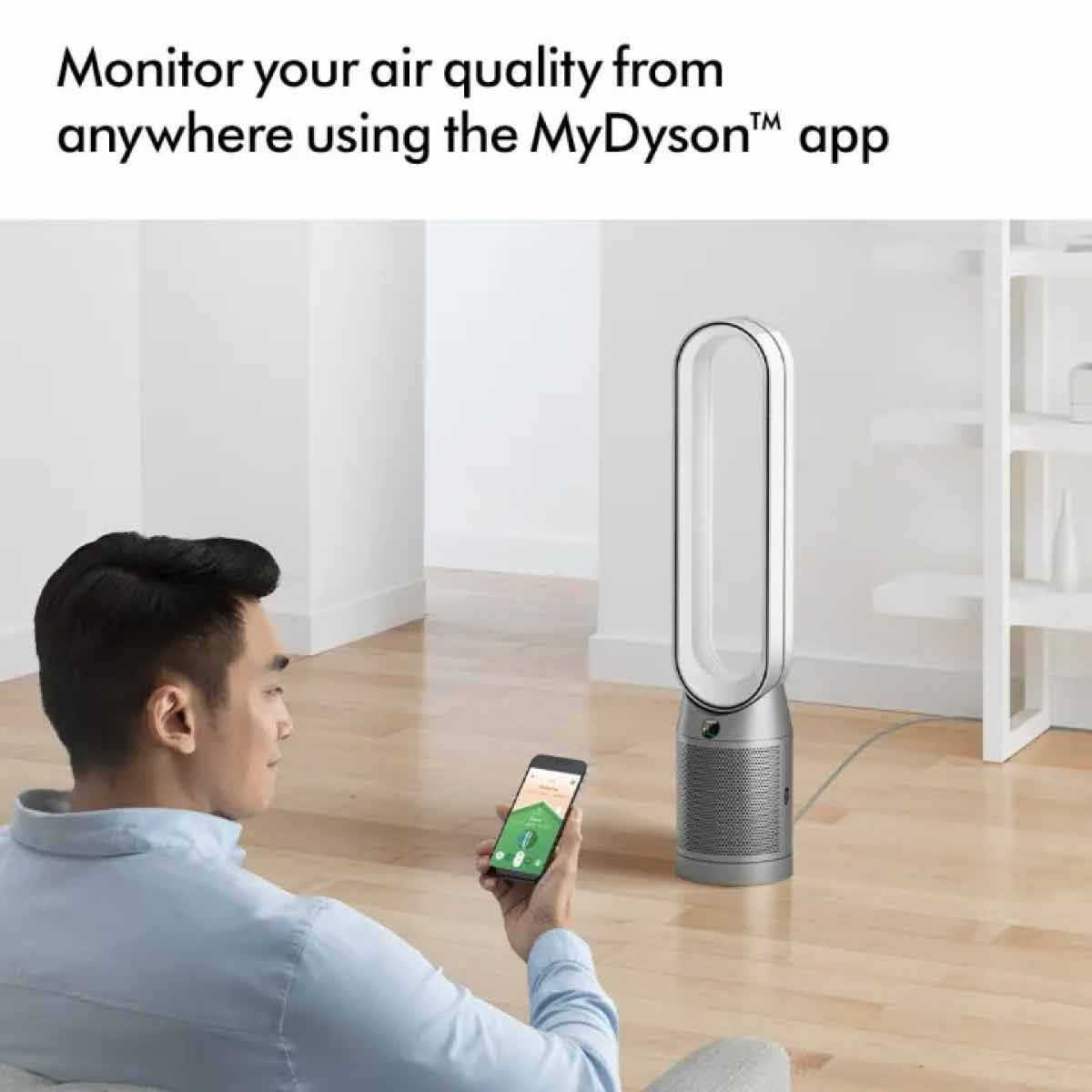 Dyson   เครื่องฟอกอากาศแบบต้งพื้นสีดำ/นิกเกิล  รุ่น  Cool  PC1 TP11