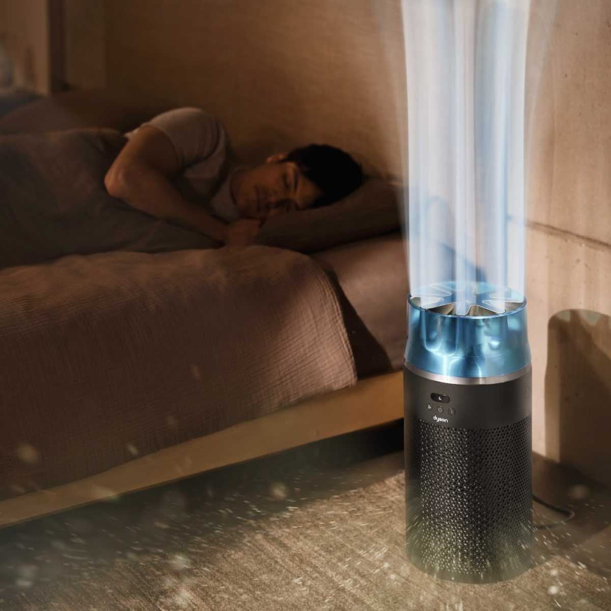 Dyson เครื่องฟอกอากาศ Dyson Hushjet รุ่น SP01-A สีดำ/ทีล