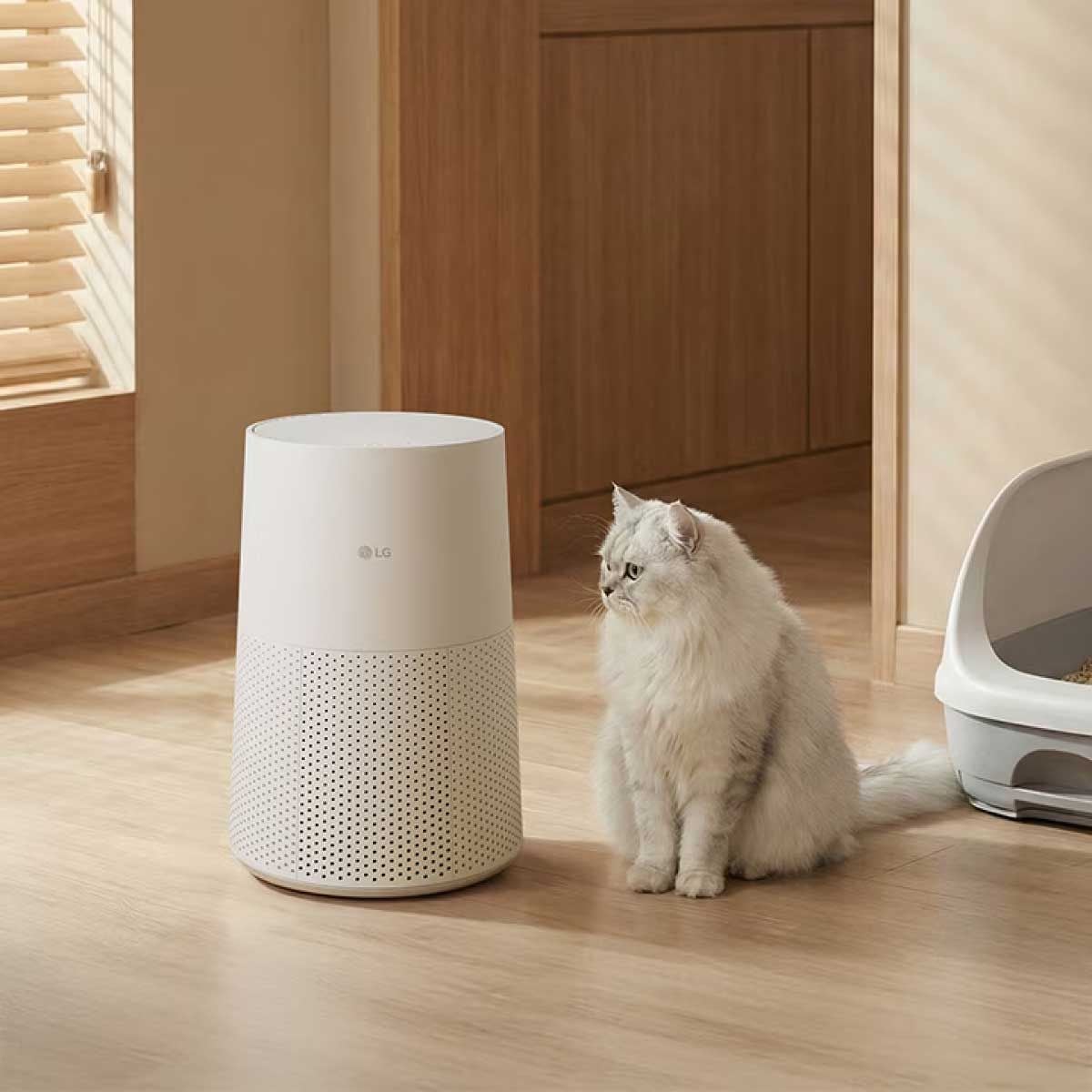 LG เครื่องฟอกอากาศ 26ตรม. PM1.0 WIFI 470 CADR  AS30GGW10