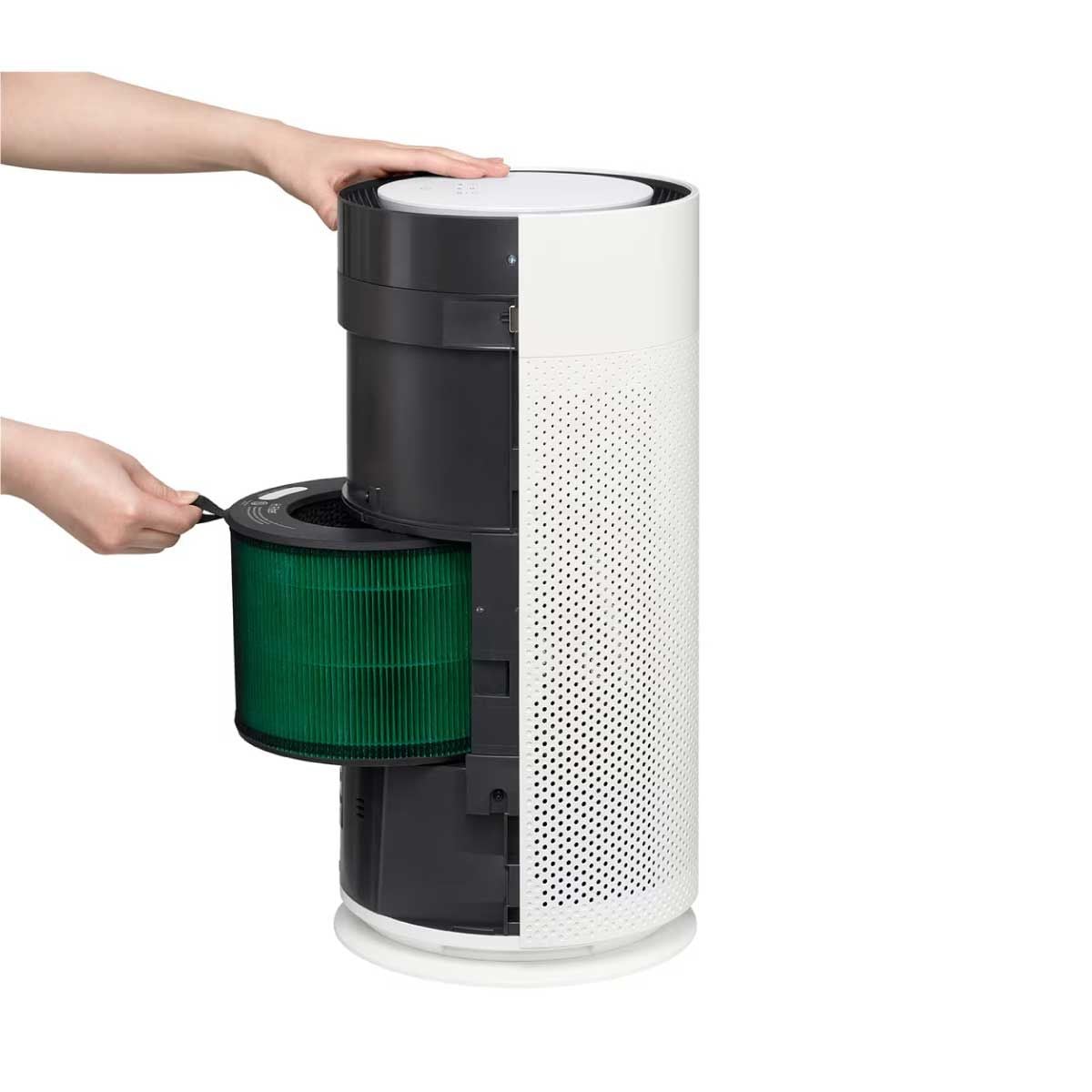 LG  เครื่องฟอกอากาศAeroHit PM1.0 สีขาว รุ่น AS35GGW10