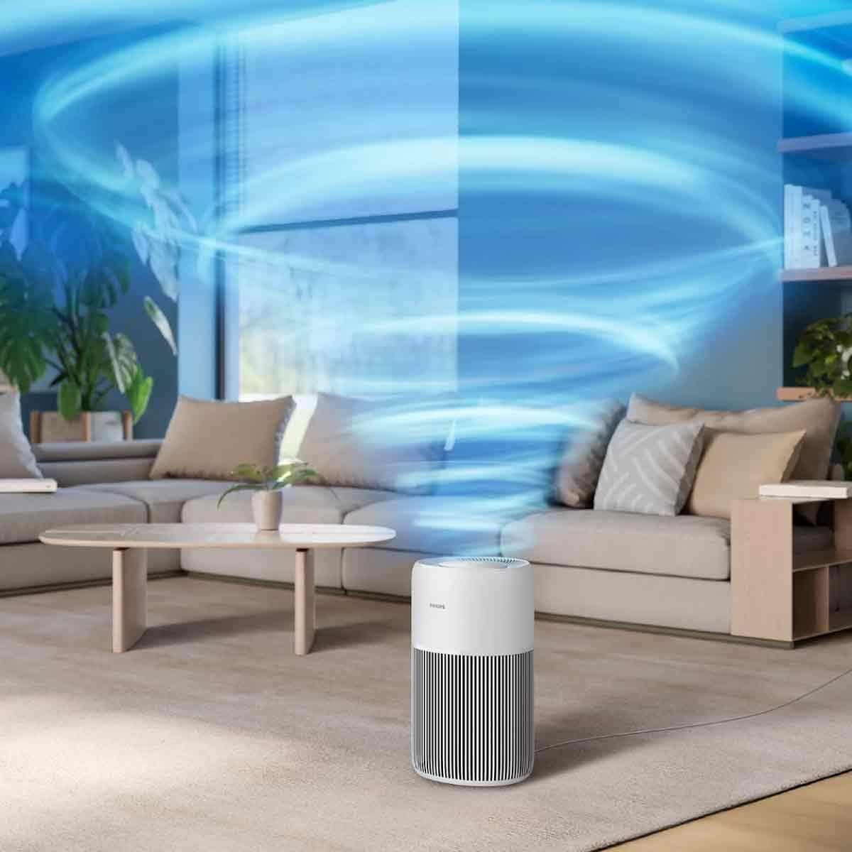 PHILIPS เครื่องฟอก109ตรม.HEPA3 ขั้นตอน รุ่นAC2220/10