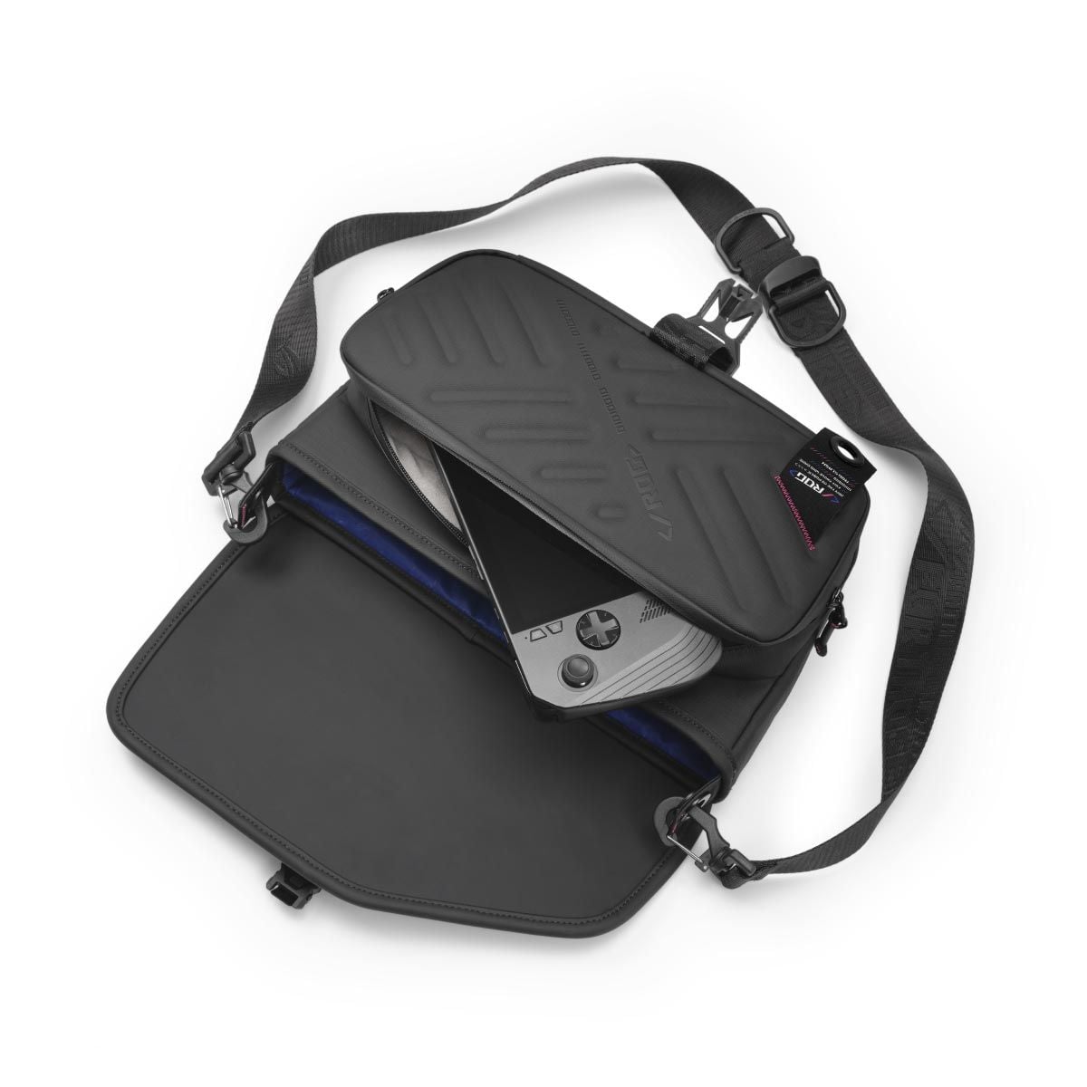 BAG (กระเป๋า) ASUS ROG SLASH SLING BAG 4.0 (BLACK)