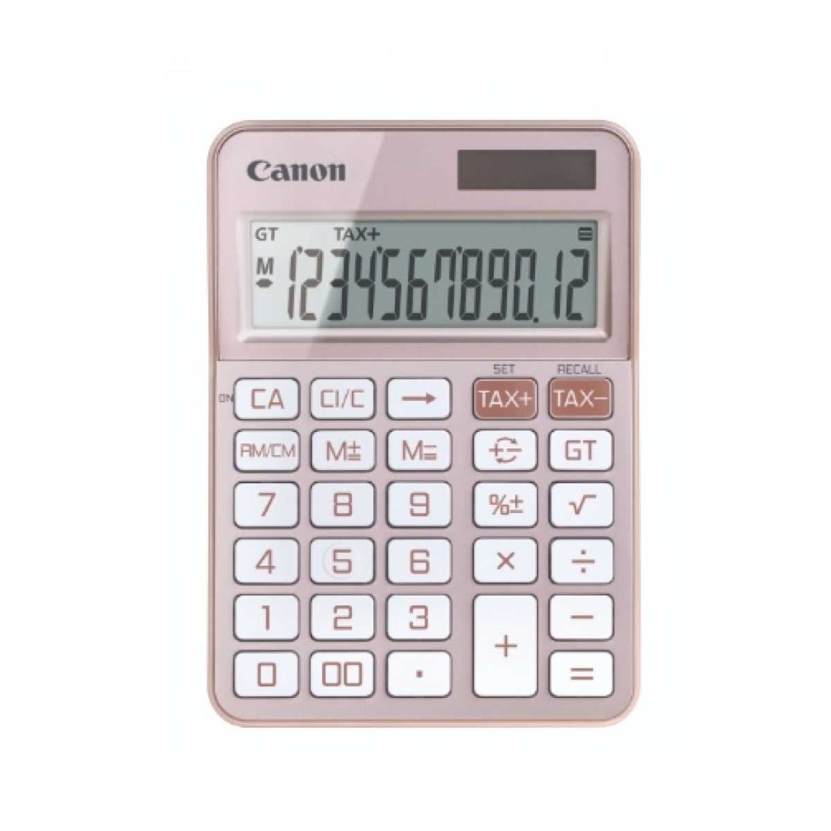 CANON เครื่องคิดเลข รุ่นKS-125T-PK - สีชมพู