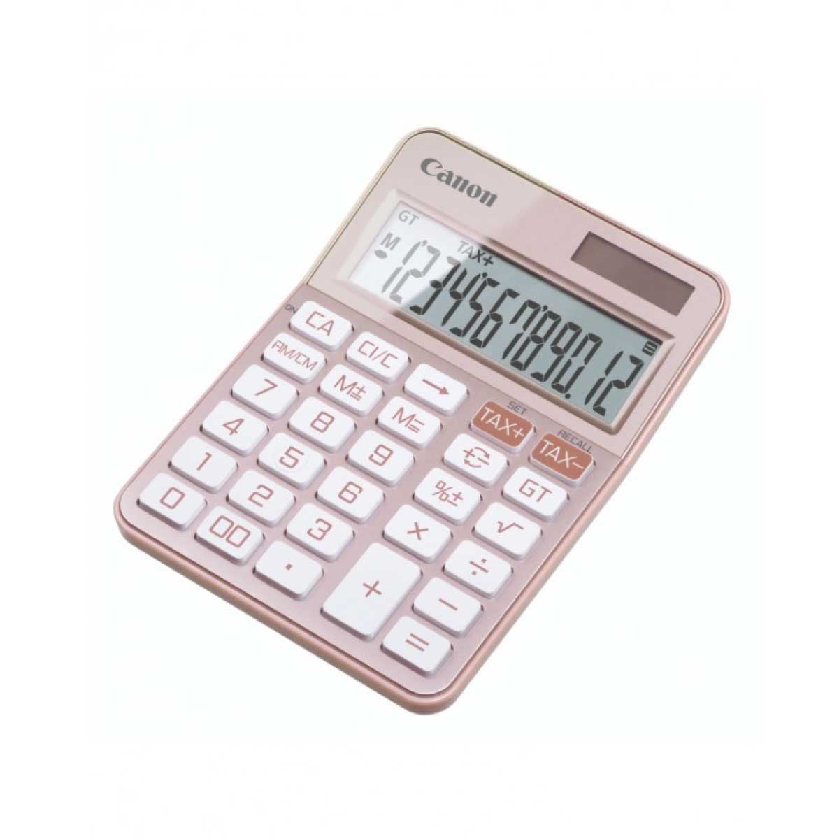 CANON เครื่องคิดเลข รุ่นKS-125T-PK - สีชมพู