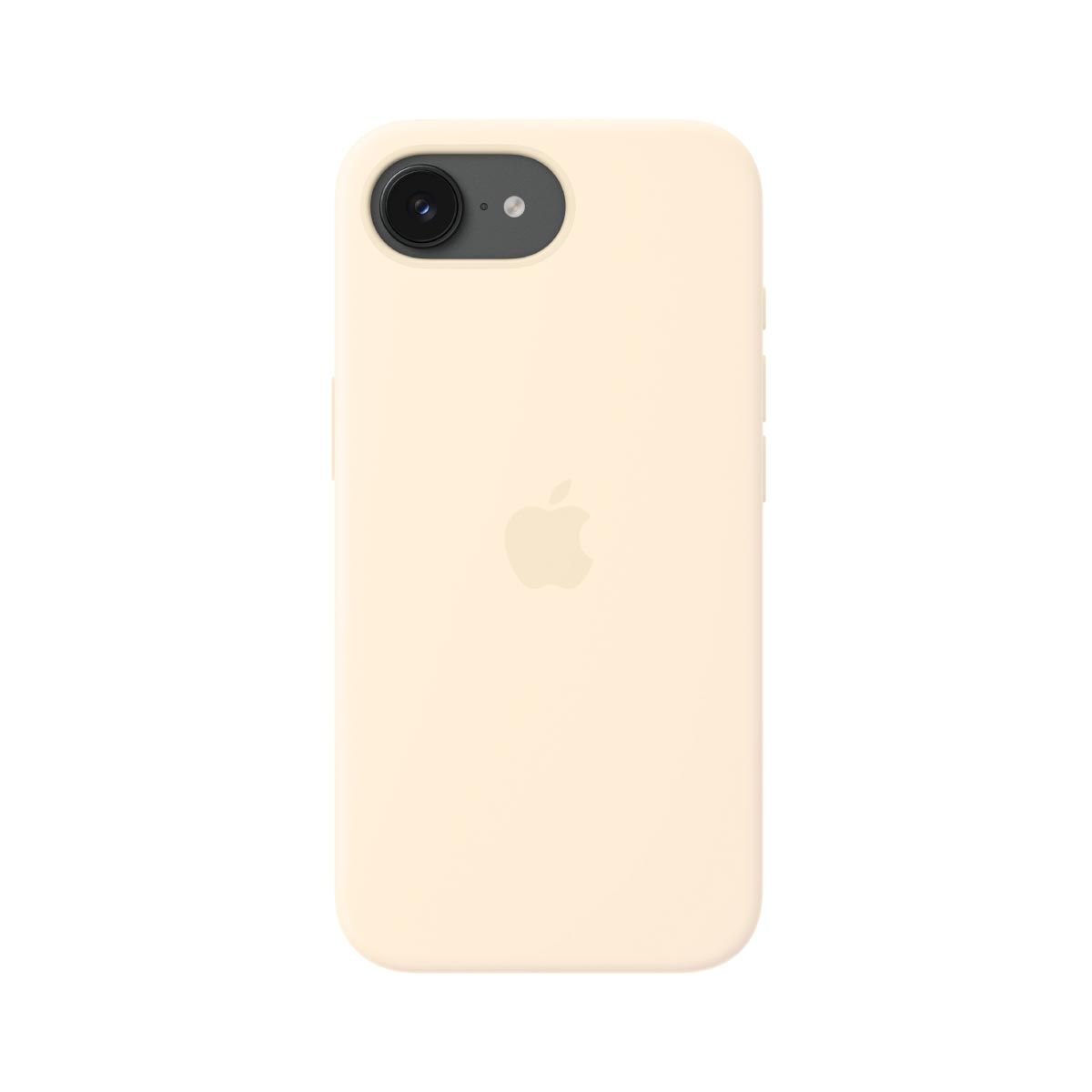 Apple เคสซิลิโคนพร้อม MagSafe สำหรับ iPhone 17e - สีวานิลลา