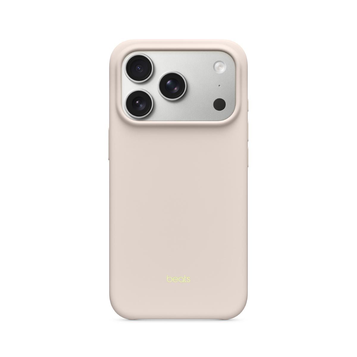 Apple เคส Beats พร้อม MagSafe และตัวควบคุมกล้องสำหรับ iPhone 17 Pro - สีเทาไลม์สโตน