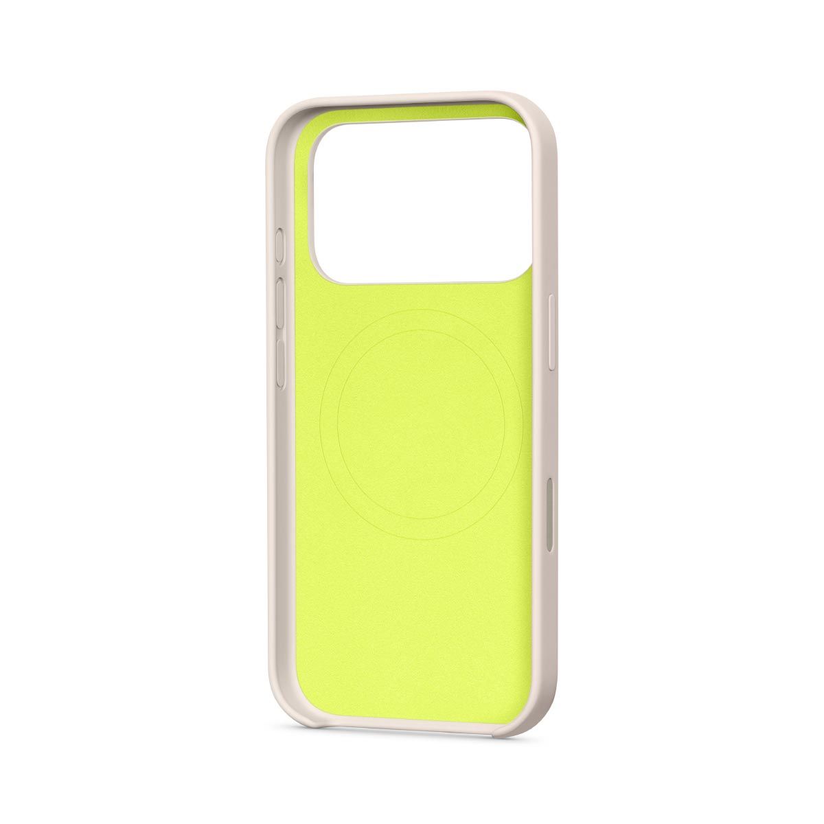Apple เคส Beats พร้อม MagSafe และตัวควบคุมกล้องสำหรับ iPhone 17 Pro - สีเทาไลม์สโตน