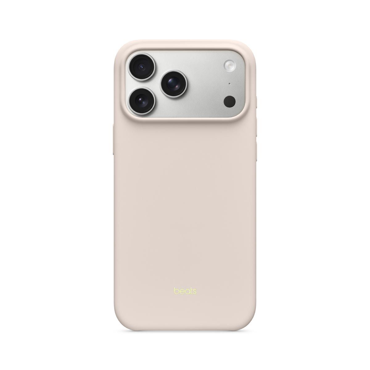 Apple เคส Beats พร้อม MagSafe และตัวควบคุมกล้องสำหรับ iPhone 17 Pro Max — สีเทาไลม์สโตน