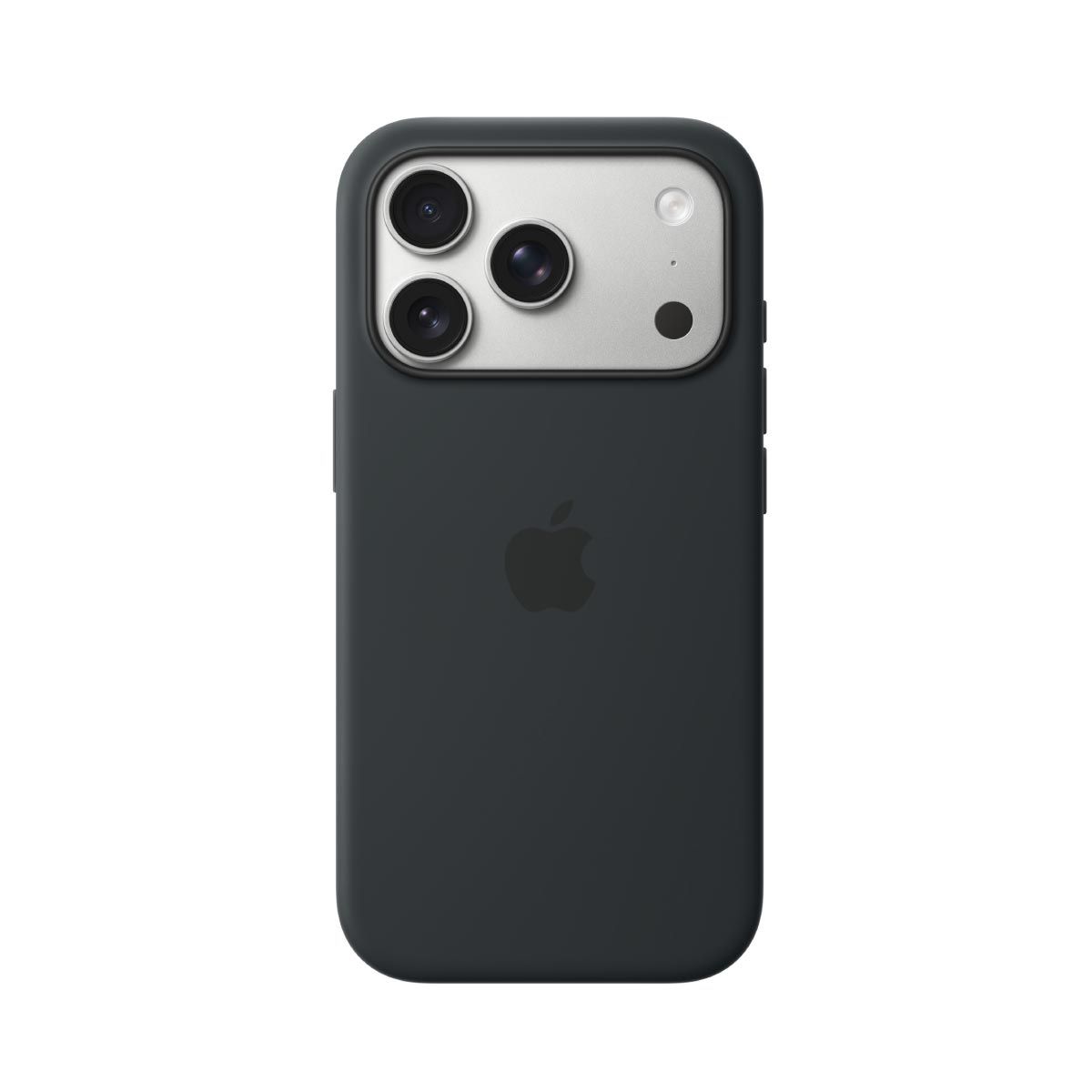 Apple เคสซิลิโคนพร้อม MagSafe สำหรับ iPhone 17 Pro - สีดำ
