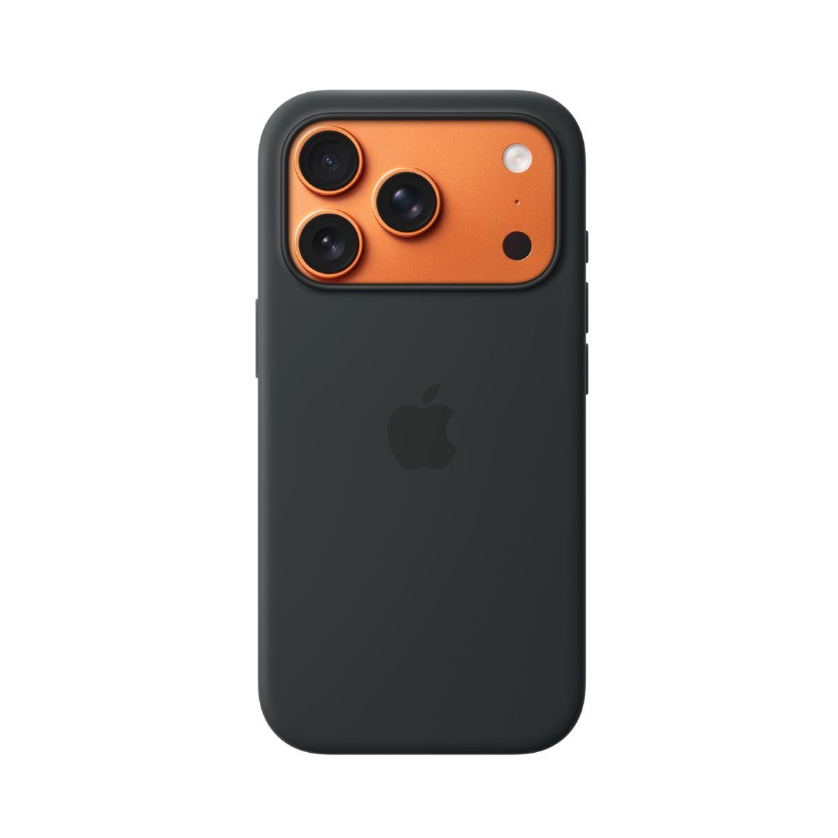 Apple เคสซิลิโคนพร้อม MagSafe สำหรับ iPhone 17 Pro - สีดำ