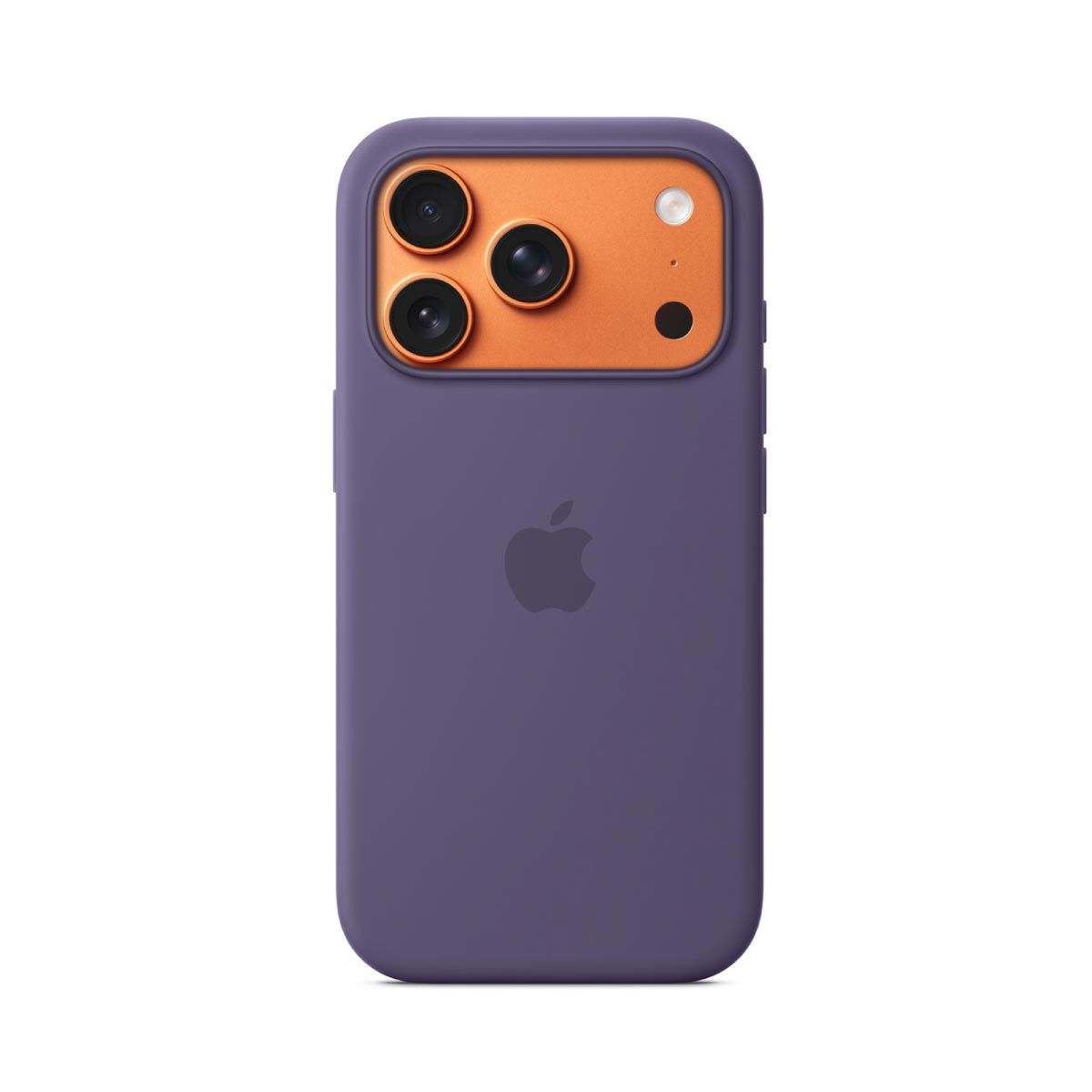 Apple เคสซิลิโคนพร้อม MagSafe สำหรับ iPhone 17 Pro - สีม่วงควันหมอก