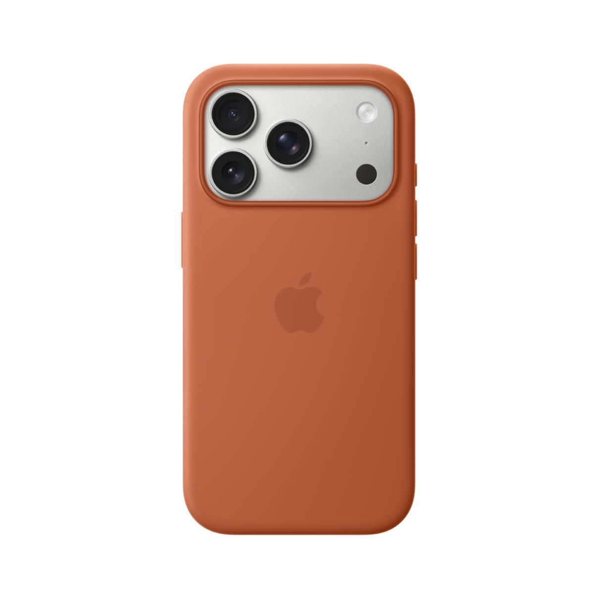 Apple เคสซิลิโคนพร้อม MagSafe สำหรับ iPhone 17 Pro - สีน้ำตาลเทอราคอตต้า