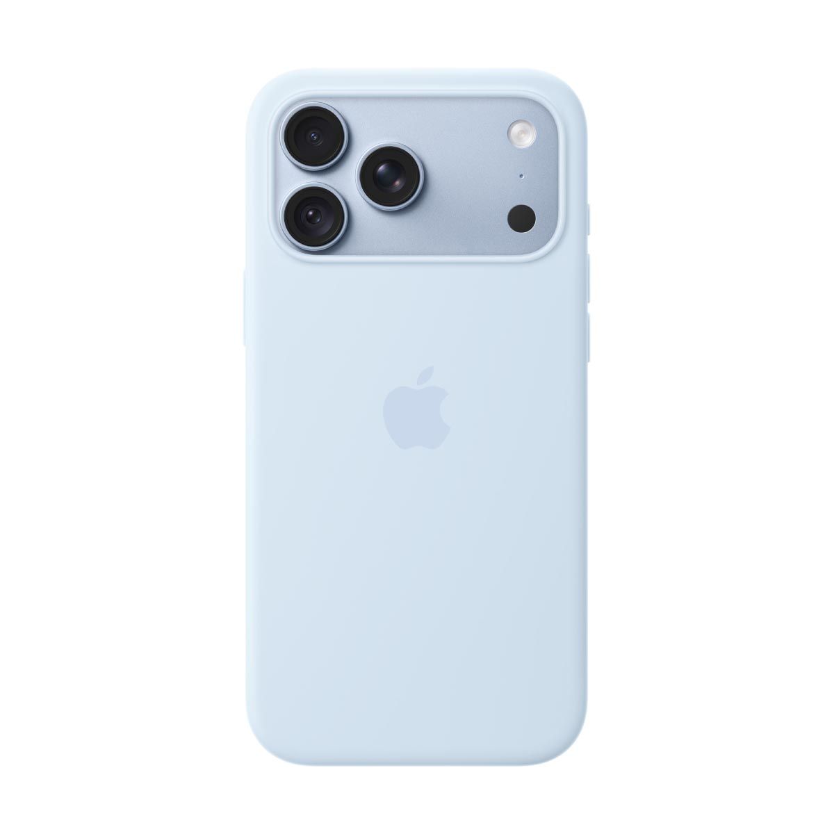 Apple เคสซิลิโคนพร้อม MagSafe สำหรับ iPhone 18 Pro Max - สีคริสป์บลู