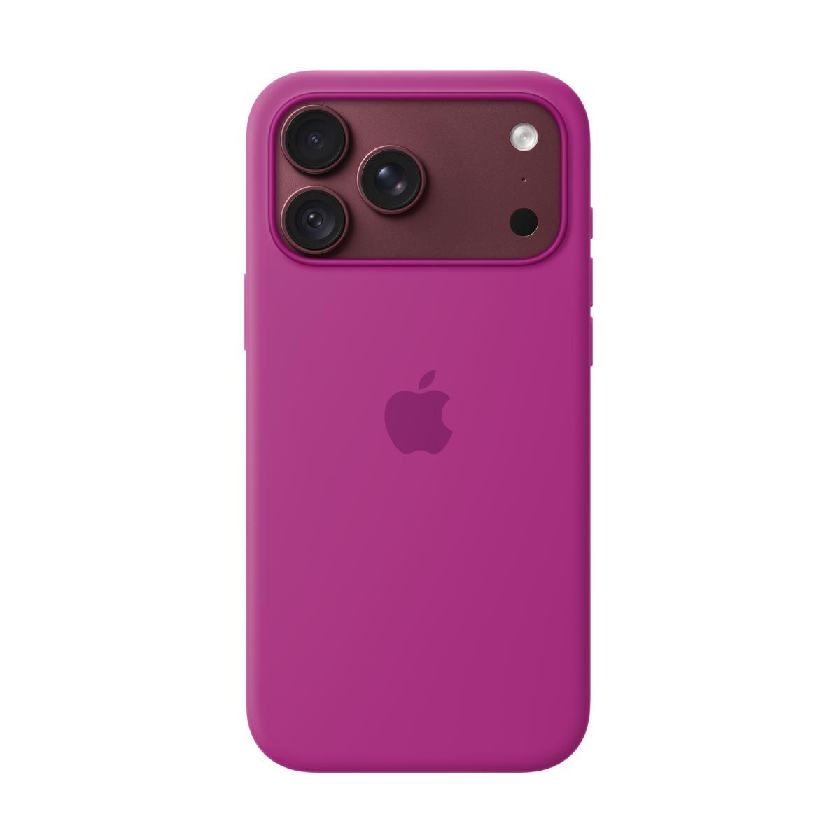 Apple เคสซิลิโคนพร้อม MagSafe สำหรับ iPhone 18 Pro Max - สีมาเจนต้า