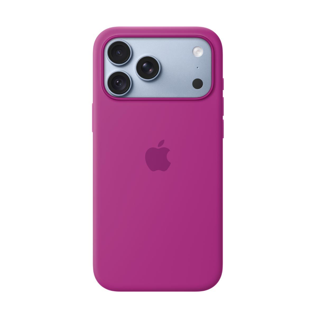 Apple เคสซิลิโคนพร้อม MagSafe สำหรับ iPhone 18 Pro Max - สีมาเจนต้า