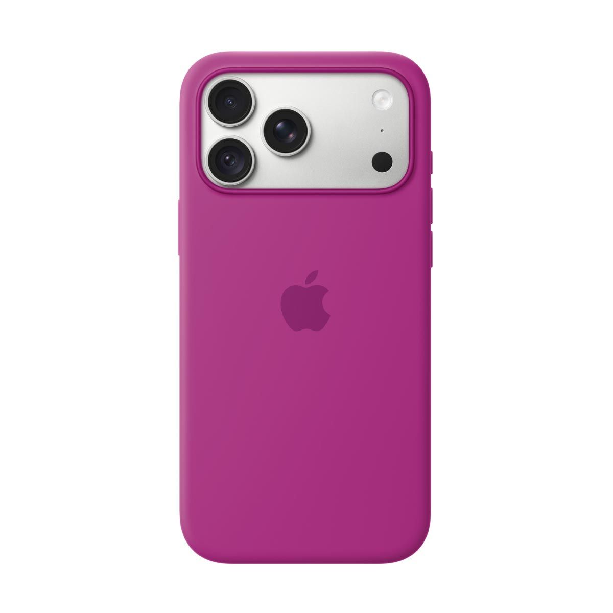 Apple เคสซิลิโคนพร้อม MagSafe สำหรับ iPhone 18 Pro Max - สีมาเจนต้า