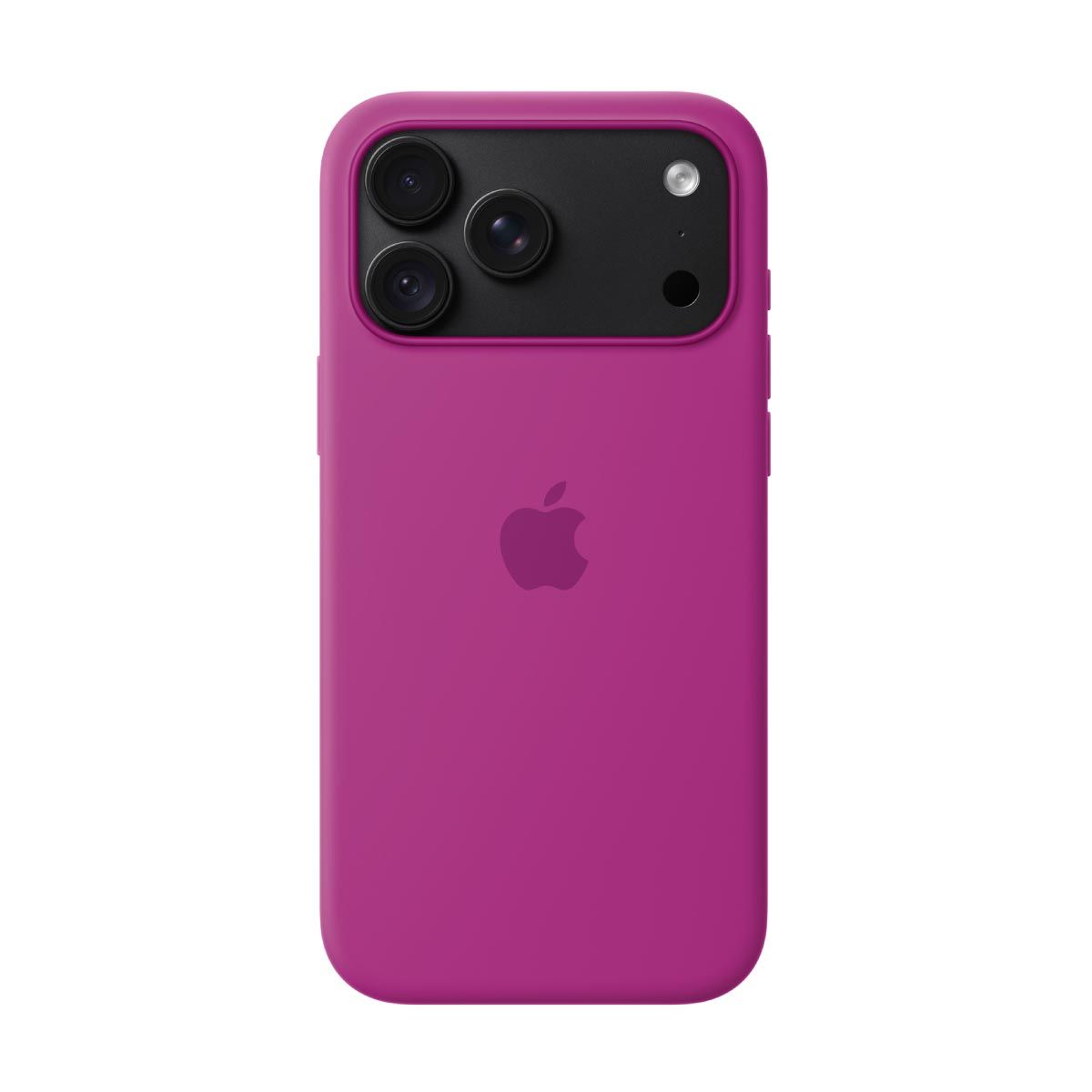 Apple เคสซิลิโคนพร้อม MagSafe สำหรับ iPhone 18 Pro Max - สีมาเจนต้า