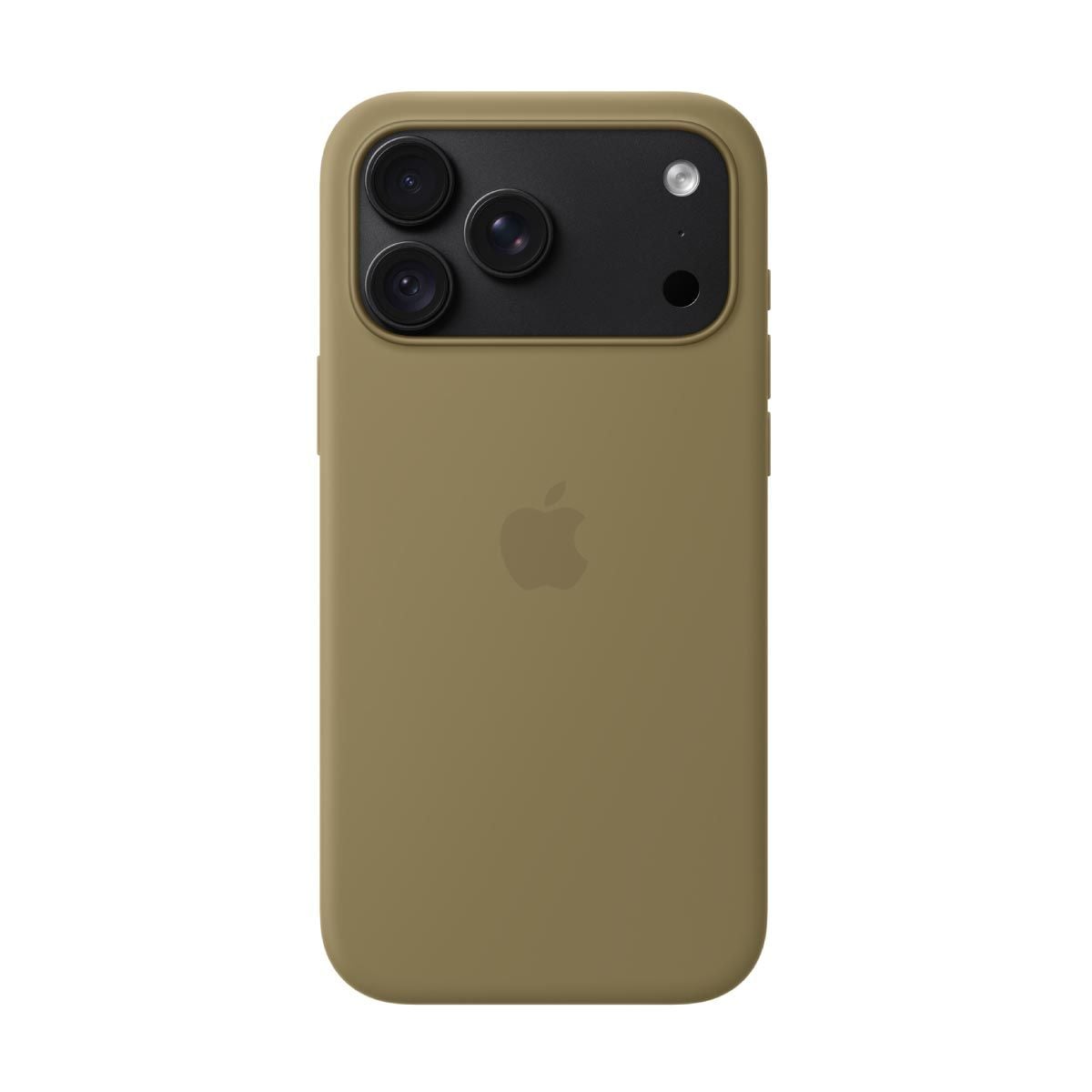 Apple เคสซิลิโคนพร้อม MagSafe สำหรับ iPhone 18 Pro Max - สีเขียวมะกอก