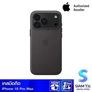 Apple เคสผ้า TechWoven พร้อม MagSafe สำหรับ iPhone 18 Pro Max - สีดำ