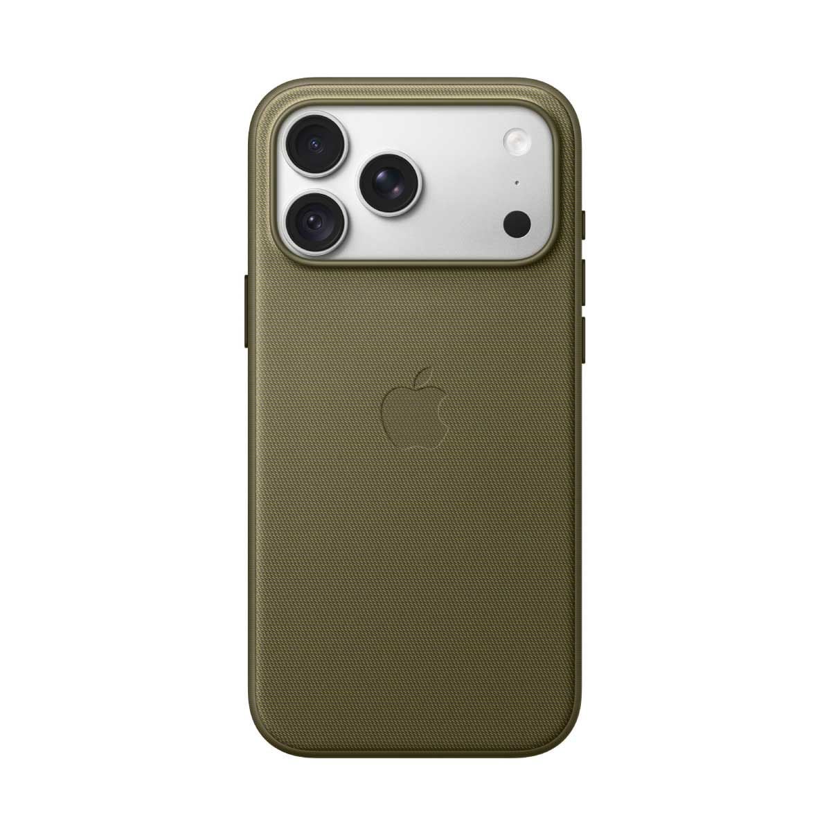 Apple เคสผ้า TechWoven พร้อม MagSafe สำหรับ iPhone 18 Pro Max - สีเขียวมะกอก