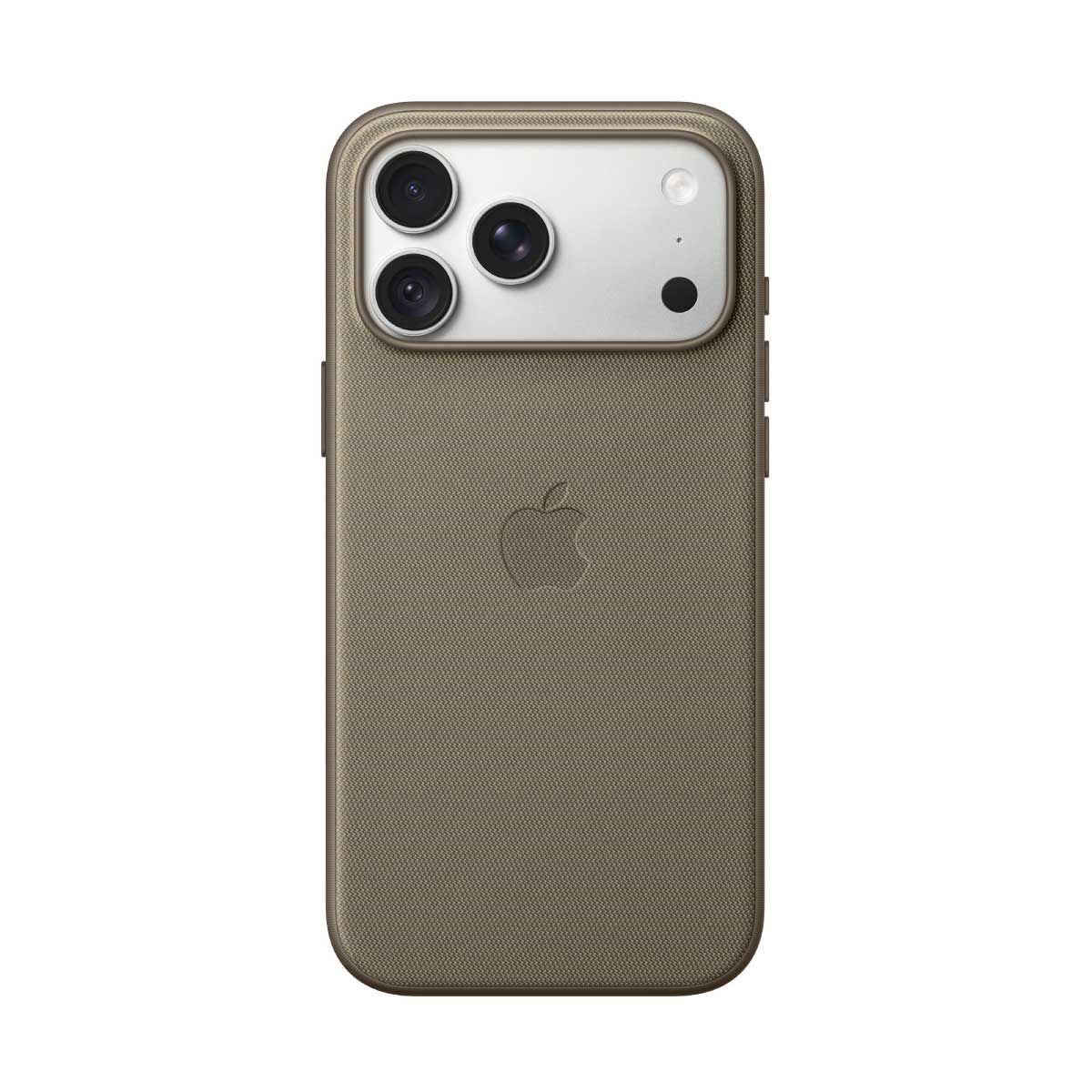 Apple เคสผ้า TechWoven พร้อม MagSafe สำหรับ iPhone 18 Pro Max - สีน้ำตาลอมเทา