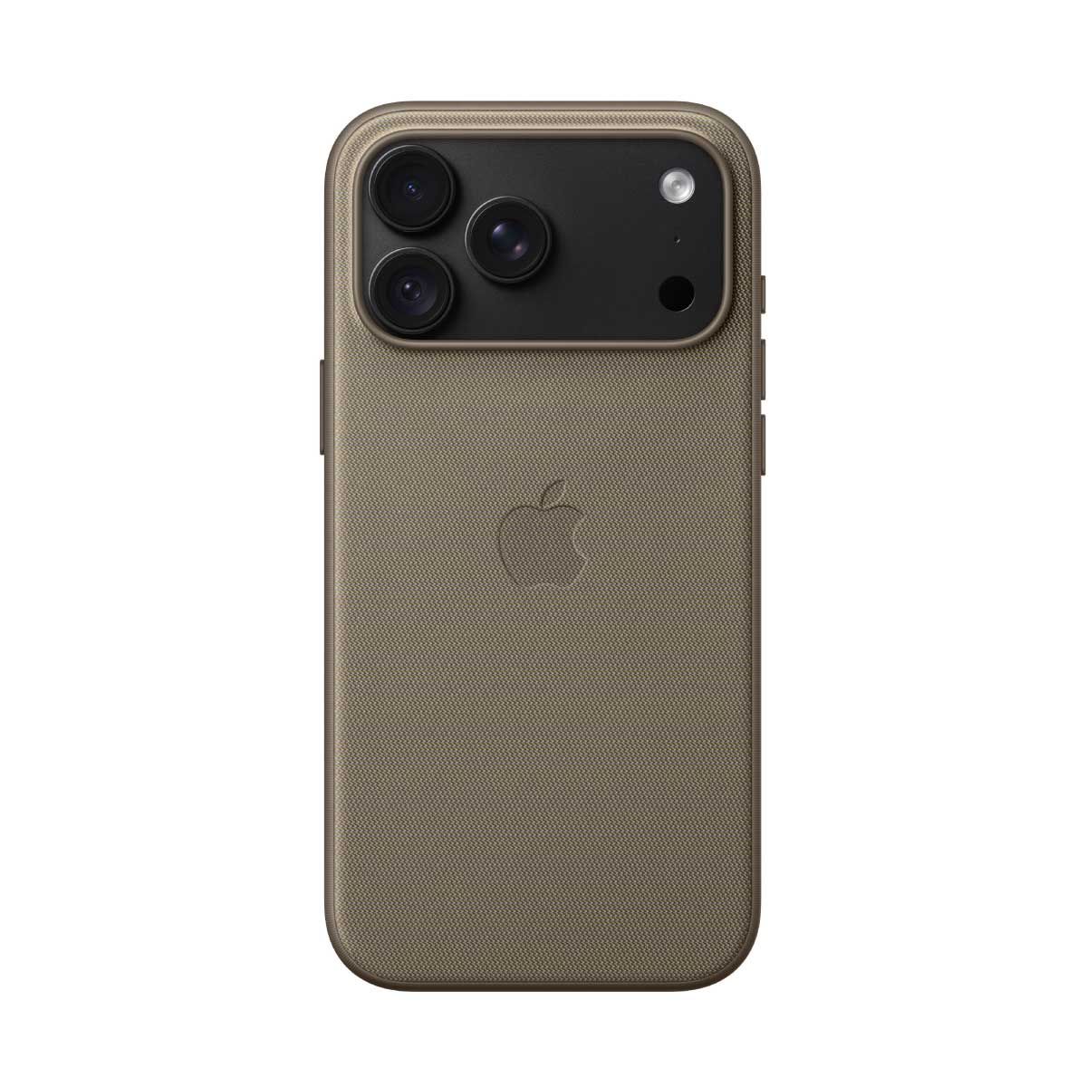 Apple เคสผ้า TechWoven พร้อม MagSafe สำหรับ iPhone 18 Pro Max - สีน้ำตาลอมเทา