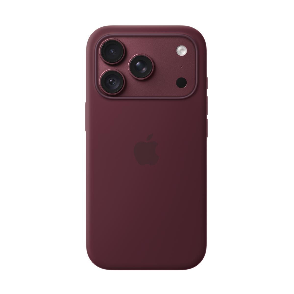 Apple เคสซิลิโคนพร้อม MagSafe สำหรับ iPhone 18 Pro - สีเบอร์กันดี