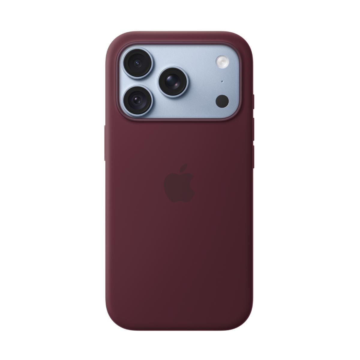 Apple เคสซิลิโคนพร้อม MagSafe สำหรับ iPhone 18 Pro - สีเบอร์กันดี
