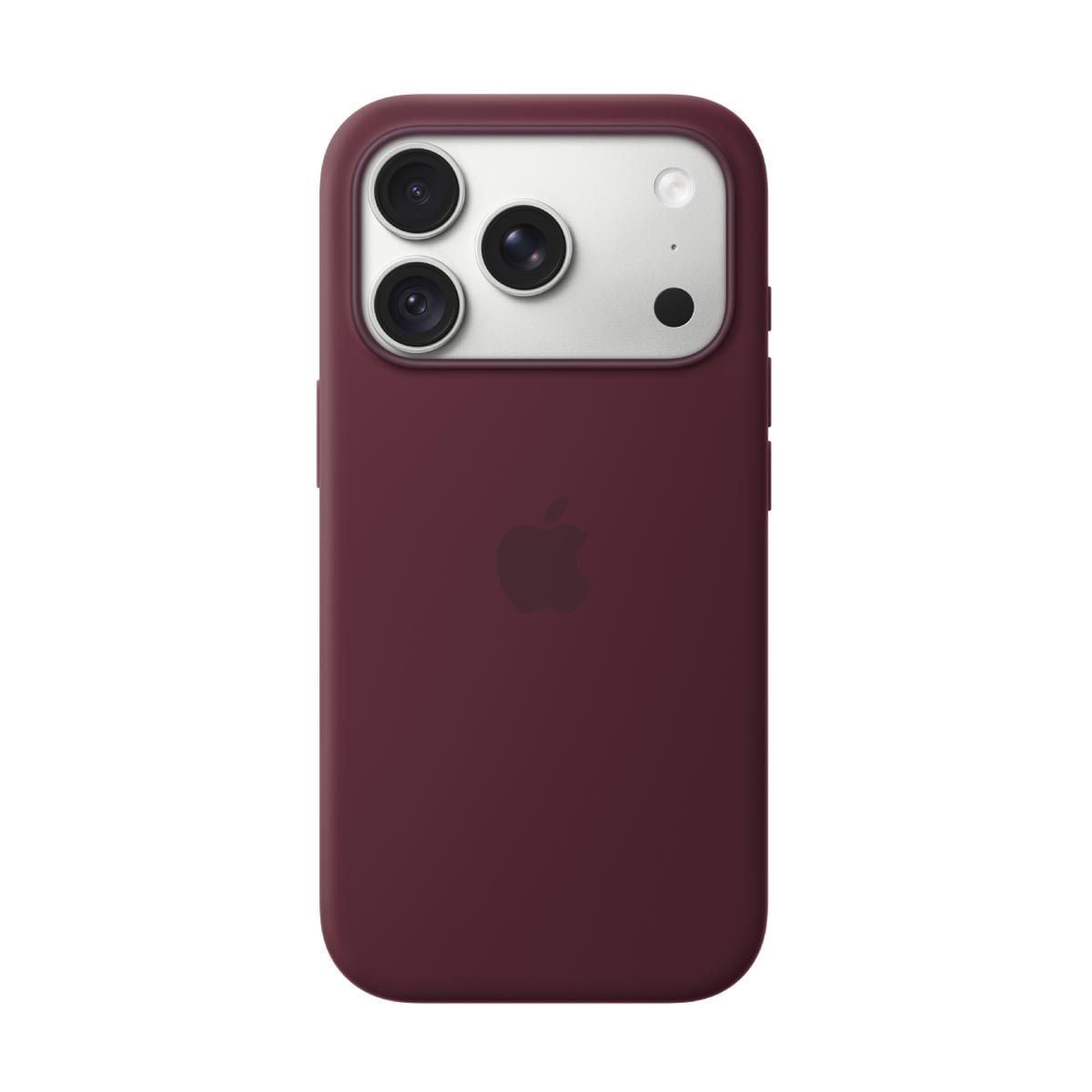 Apple เคสซิลิโคนพร้อม MagSafe สำหรับ iPhone 18 Pro - สีเบอร์กันดี
