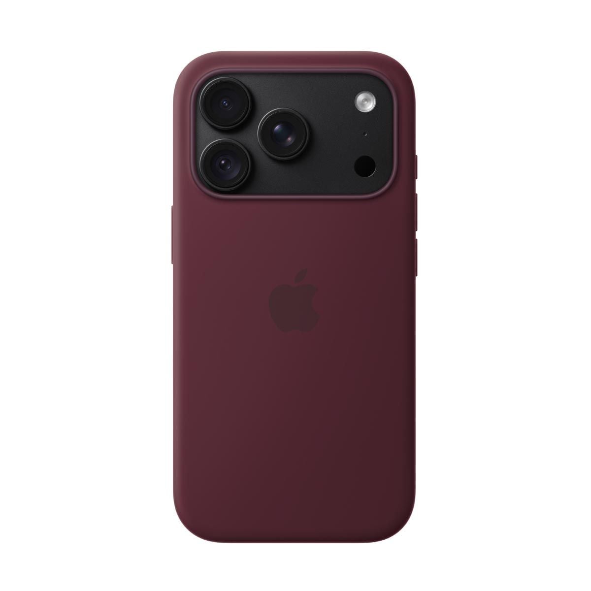 Apple เคสซิลิโคนพร้อม MagSafe สำหรับ iPhone 18 Pro - สีเบอร์กันดี
