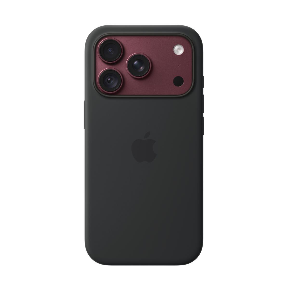 Apple เคสซิลิโคนพร้อม MagSafe สำหรับ iPhone 18 Pro - สีดำ