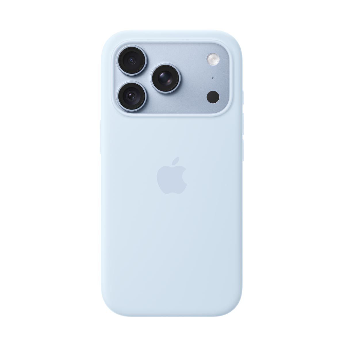 Apple เคสซิลิโคนพร้อม MagSafe สำหรับ iPhone 18 Pro - สีคริสป์บลู