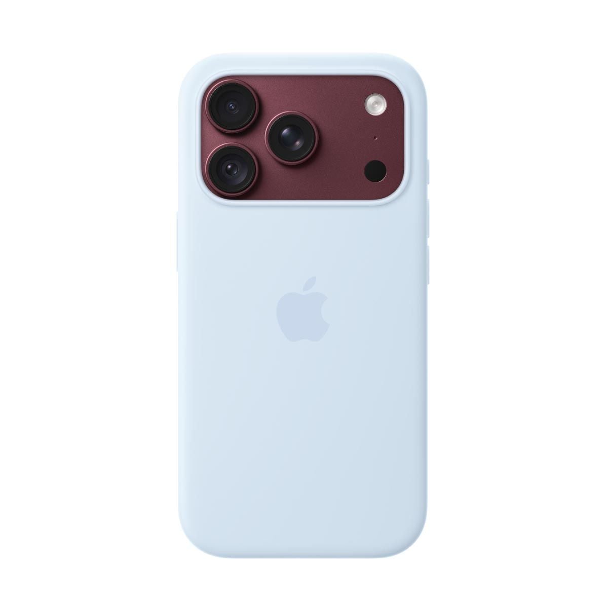Apple เคสซิลิโคนพร้อม MagSafe สำหรับ iPhone 18 Pro - สีคริสป์บลู