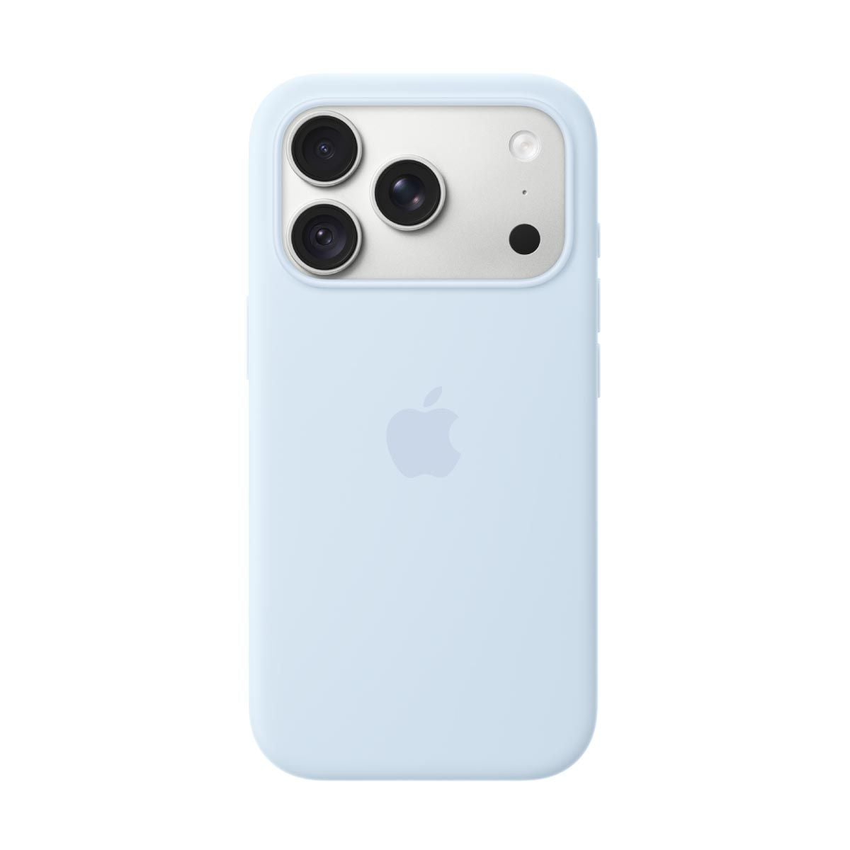 Apple เคสซิลิโคนพร้อม MagSafe สำหรับ iPhone 18 Pro - สีคริสป์บลู