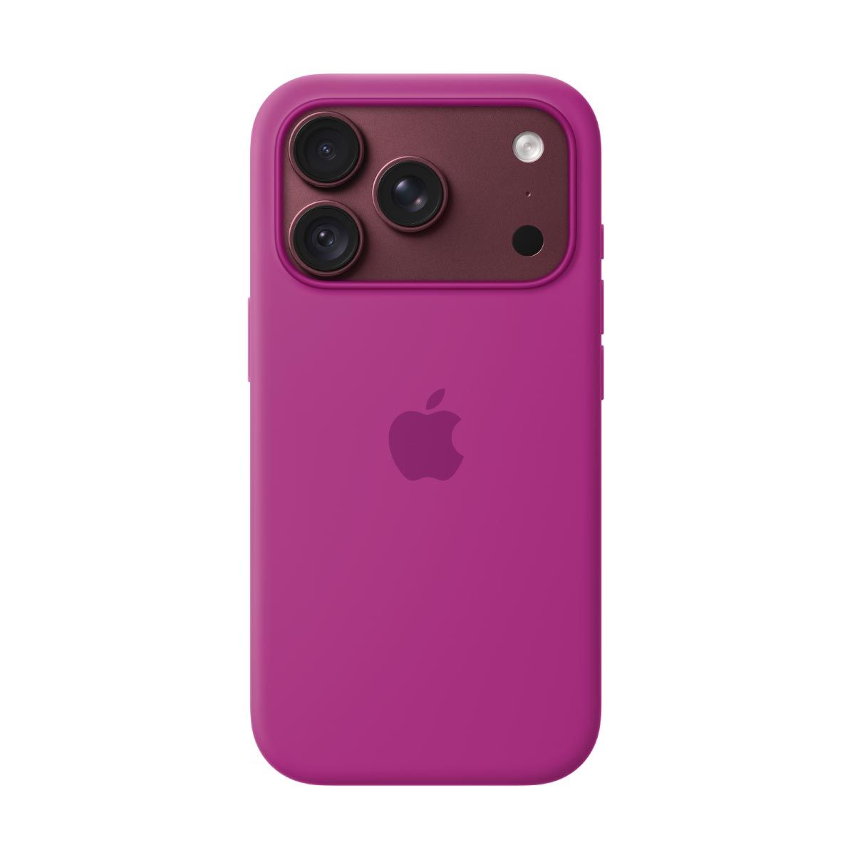 Apple เคสซิลิโคนพร้อม MagSafe สำหรับ iPhone 18 Pro - สีมาเจนต้า
