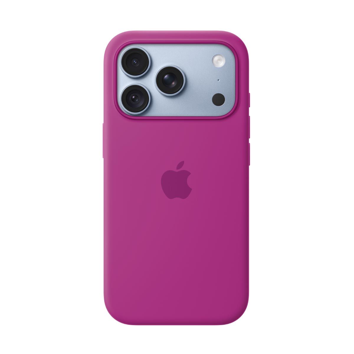 Apple เคสซิลิโคนพร้อม MagSafe สำหรับ iPhone 18 Pro - สีมาเจนต้า