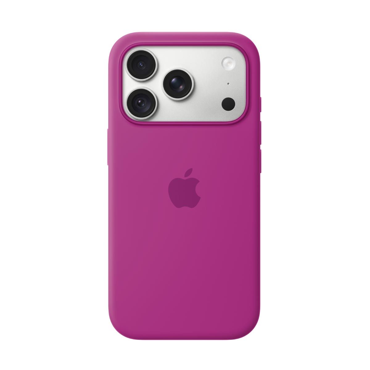Apple เคสซิลิโคนพร้อม MagSafe สำหรับ iPhone 18 Pro - สีมาเจนต้า