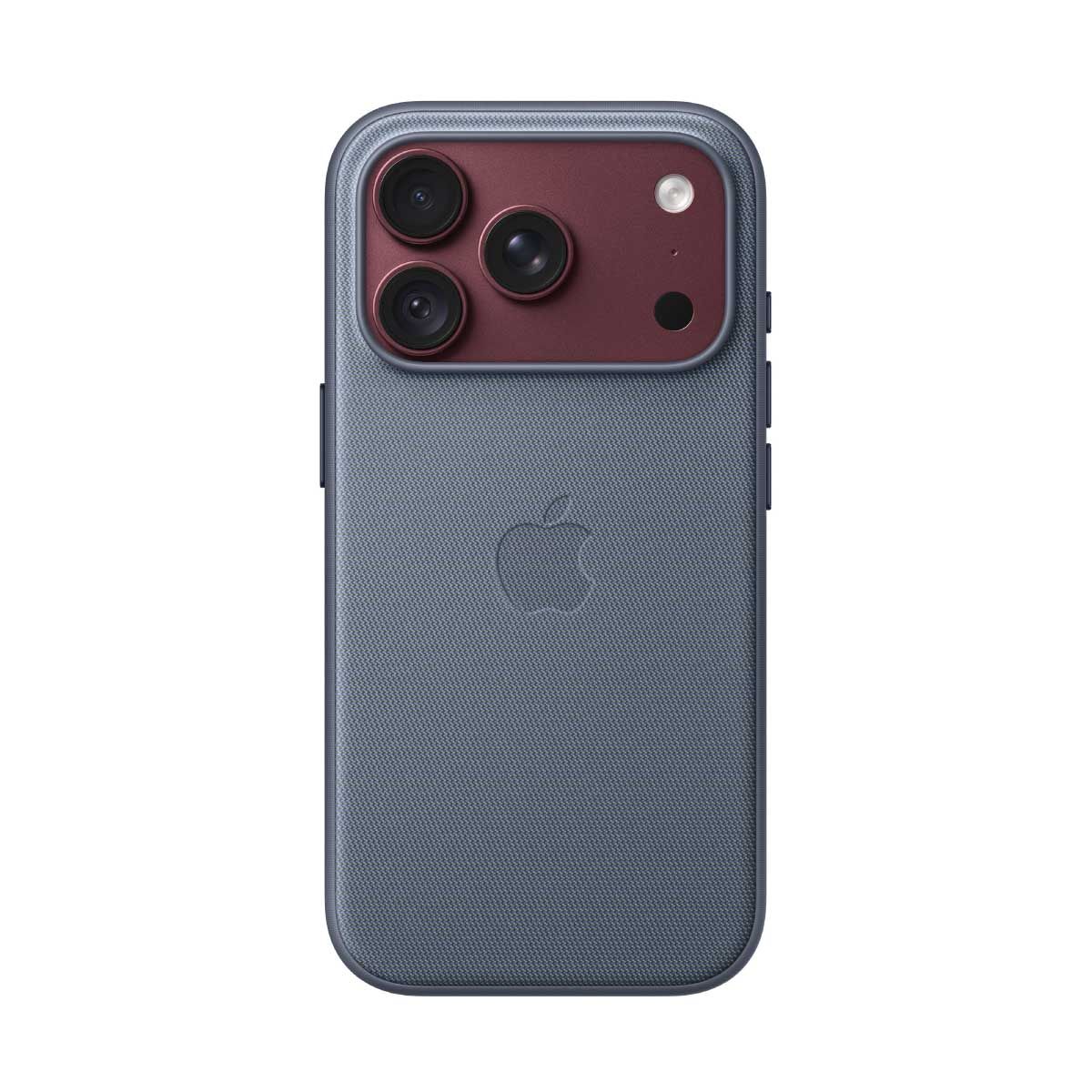 Apple เคสผ้า TechWoven พร้อม MagSafe สำหรับ iPhone 18 Pro - สีแชมเบรย์บลู