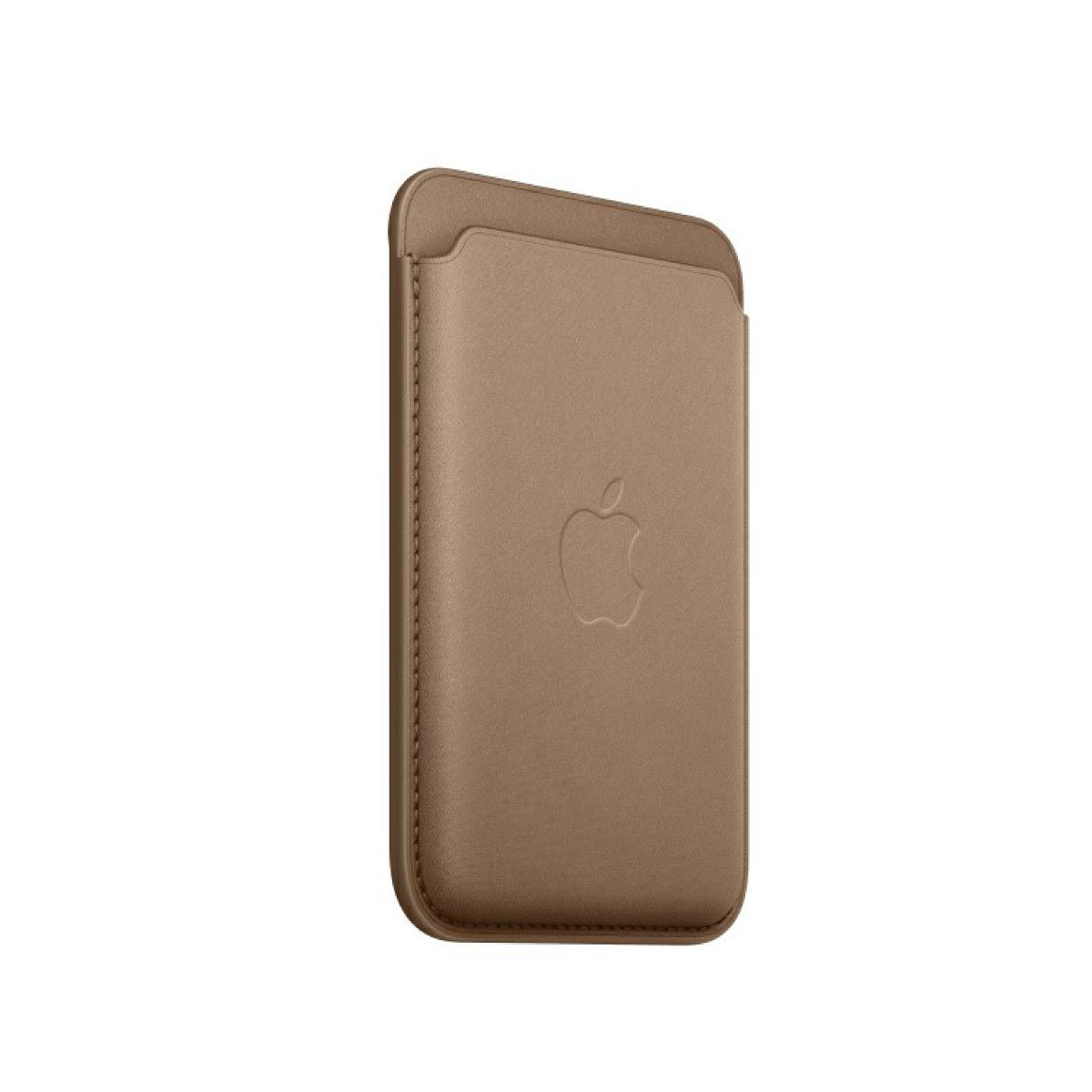 Apple Case เคสผ้า FineWoven แบบกระเป๋าสตางค์สำหรับ iPhone พร้อม MagSafe  - สีน้ำตาลอมเทา