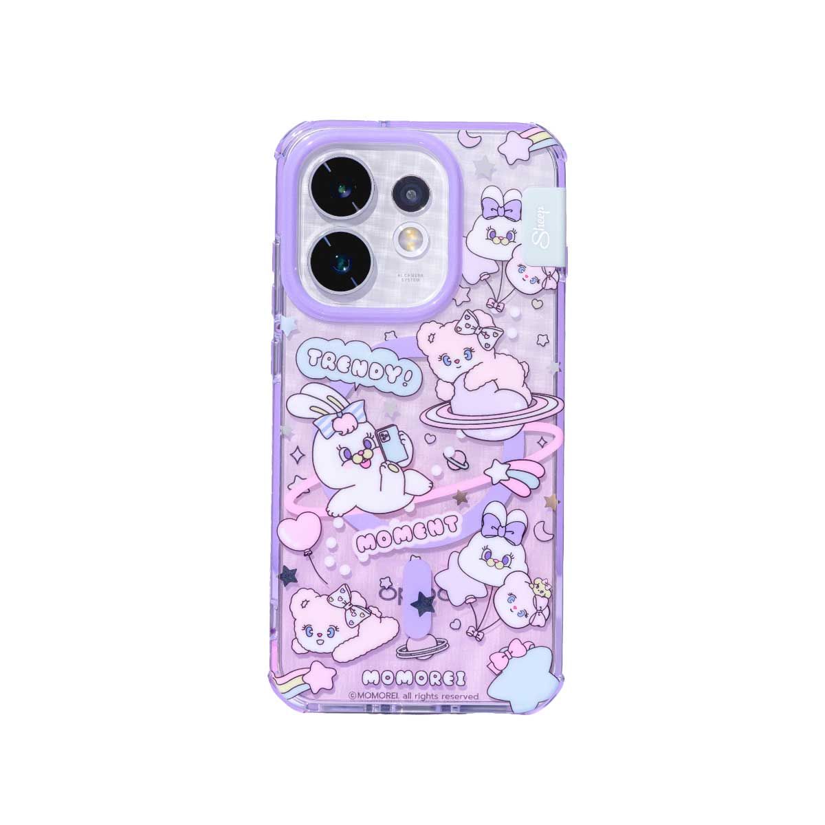 Case OPPO  Reno16 Pro  l Sheep Momorei Phone Case Set และ Sheep Momorei Phone Grip