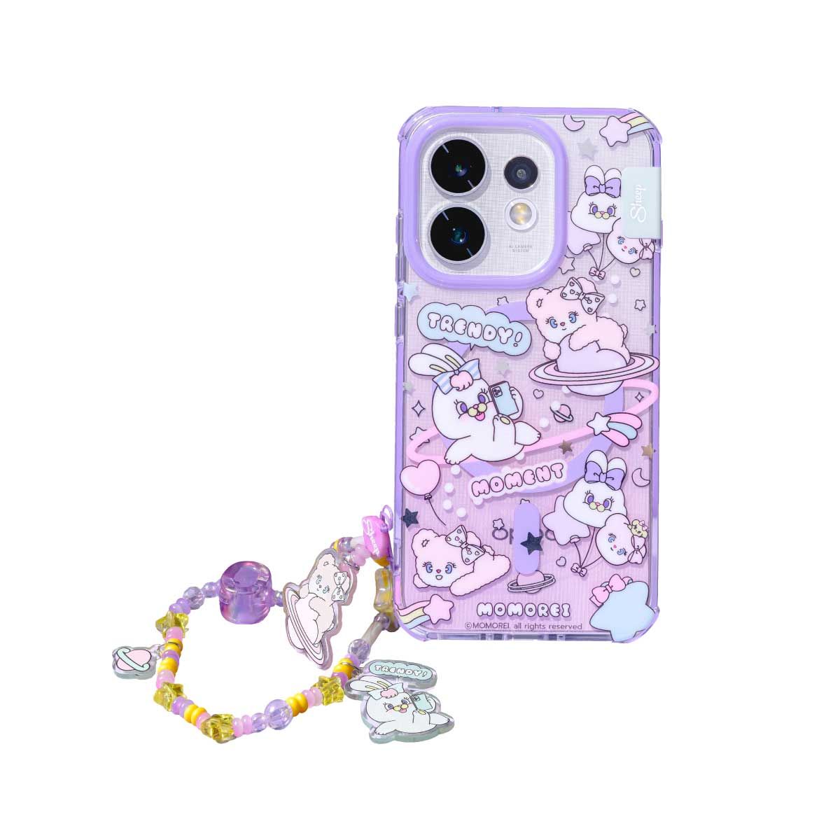 Case OPPO  Reno16 Pro  l Sheep Momorei Phone Case Set และ Sheep Momorei Phone Grip