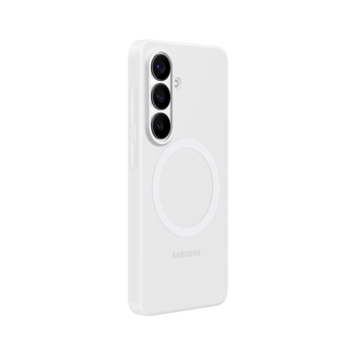 Samsung Galaxy S26 Silicone Magment Case/White